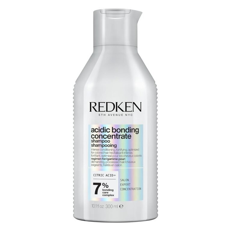 REDKEN Acidic Bonding Concentrate Shampoo, Sulphate Free for a Gentle Cleanse, Strengthens Bonds, Repairs Damage & Protects Colour Treated Hair, 300ml
