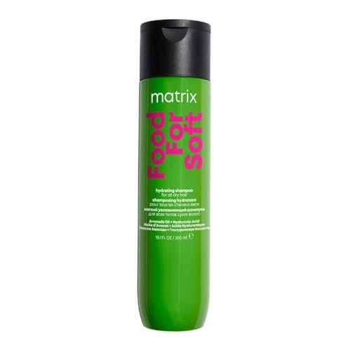Matrix Food for Soft Hydrating Shampoo with Avocado Oil and Hyaluronic Acid, For Dry Hair, Moisturising and Nourishing, 300 ml