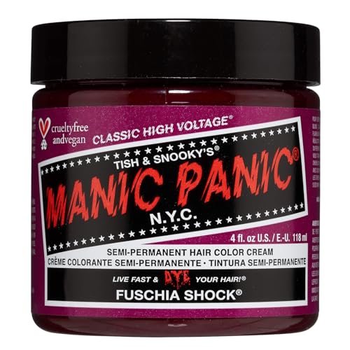 Manic Panic High Voltage Classic Cream Formula, Fuschia Shock, 0.118 kg 612600110135
