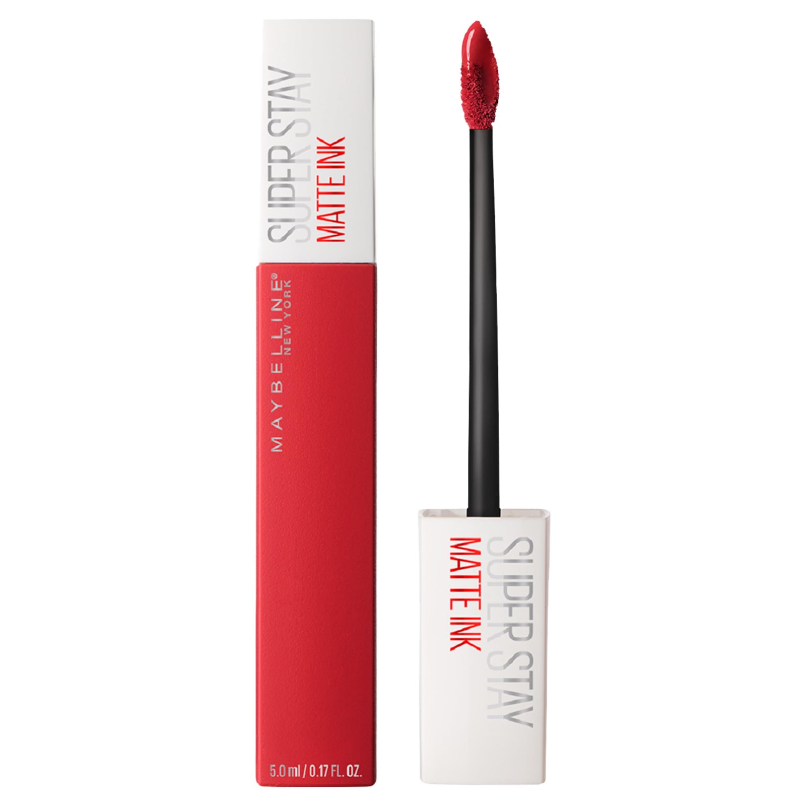 Maybelline Superstay Matte Ink Longlasting Liquid, Red Nude Lipstick, Up to 12 Hour Wear, Non Drying, 20 Pioneer