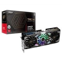 ASRock AMD Radeon RX 9070 XT Taichi 16GB OC GDDR6 Graphics Card, 4096 Streams, 3100MHz Boost Clock, Triple Fan, 3x DisplayPorts / 1x HDMI Port