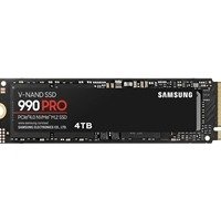 Samsung 990 PRO(MZ-V9P4T0BW ) 4TB NVMe SSD, PCIe Gen4, M.2 Interface, 2280, Read 7450 MB/s, Write 6900 MB/s, 5 Year Warranty