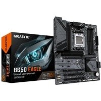 Gigabyte B650 EAGLE AMD AM5 Socket Motherboard, ATX, 4x DDR5 Slots, 3x M.2 Sockets, 2x USB-C Port, Fitted I/O Shield, GbE LAN, 1x DisplayPort / 1x HDMI Port
