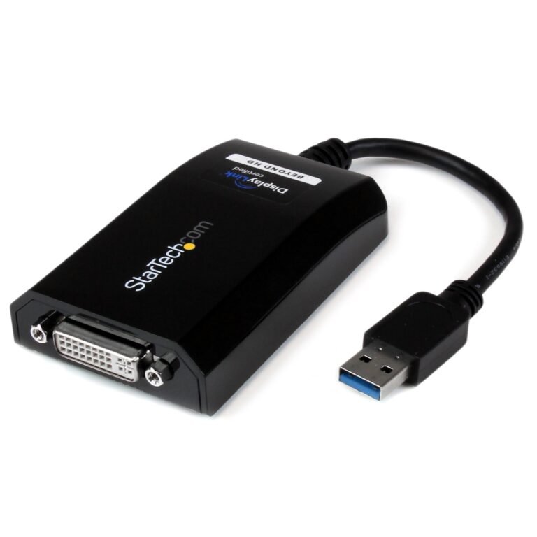 STARTECH.COM USB 3.0 to DVI / VGA Adapter - 2048x1152 - External Video & Graphics Card
