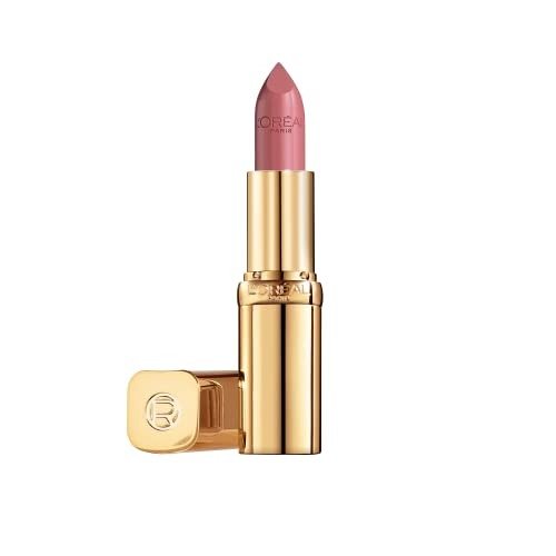 L'Oreal Paris Color Riche Satin Smooth Lipstick, Moisturising Pure Pigment Lip Colour, With Omega 3 & Vitamin E, 302 Rosewood