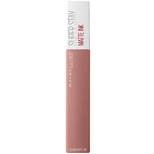 Maybelline Superstay Matte Ink Longlasting Liquid, Nude Lipstick, Up To 12 Hour Wear, Non Drying, 60 Poet, 5 ml,