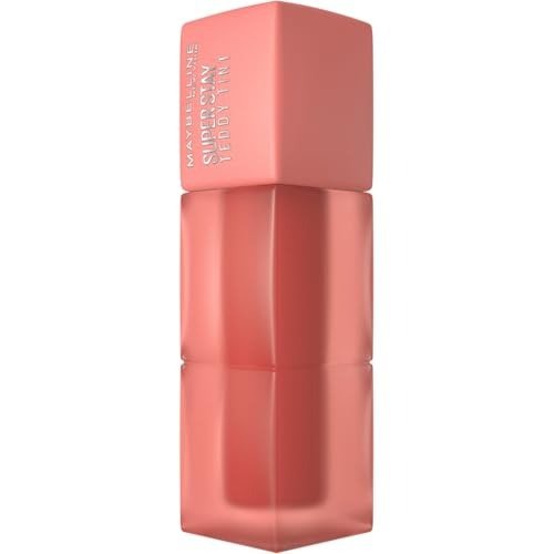 Maybelline New York Super Stay Teddy Tint, Up To 12 Hour Blurred Matte, Plush Comfort, Longwear, Transferproof, Vegan, 8 Buildable Lip Shades