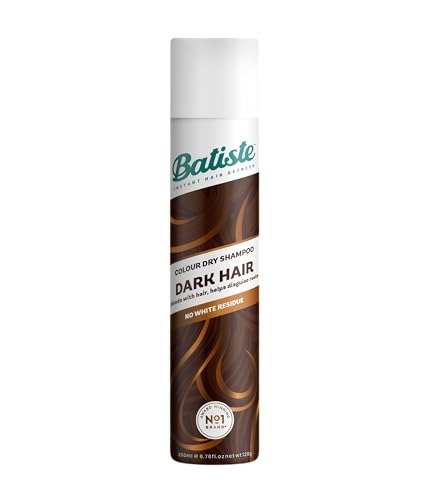 Batiste Colour Dry Shampoo - Black and Dark Brown, 200 ml