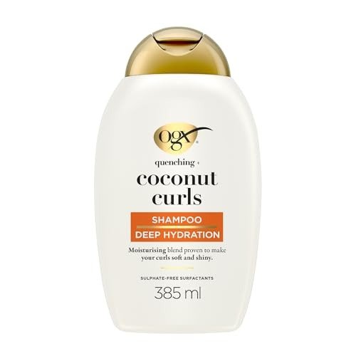 OGX Coconut Shampoo for Curly Hair 385 ml Sulfate Free Surfactants