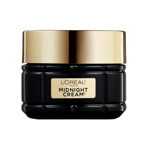 L'Oreal Paris Age Perfect Cell Renew Midnight Cream, Antioxidant Recovery Complex, Firm and Radiant Skin, Reduces Wrinkles, Neohesperidin and Vitamin E, 50ml