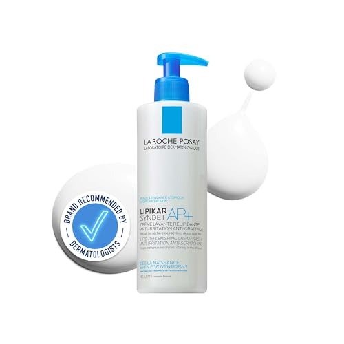 La Roche-Posay Lipikar Syndet AP+ Soothing Cream Wash For Eczema And Atopic Skin 400ml