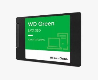 WD 1TB Green SSD, 2.5", SATA3, 545MB/s Read, SLC Cache, 7mm
