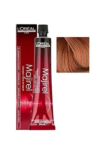 L'Oreal Professionnel Majirel Permanent Hair Colour, No. 7.43 Blonde Copper Gold, 50 ml