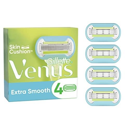 Gillette Venus Extra Smooth Womens Razor Blade Refills, for a super close shave