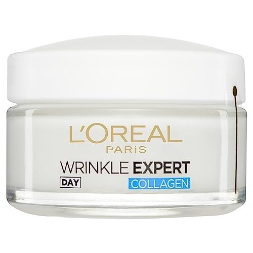 LOreal Paris Wrinkle Expert Anti-Wrinkle 35+ Day Cream, Reduces Wrinkle Appearance, Firms and Moisturises Skin, Calcium, 50ml