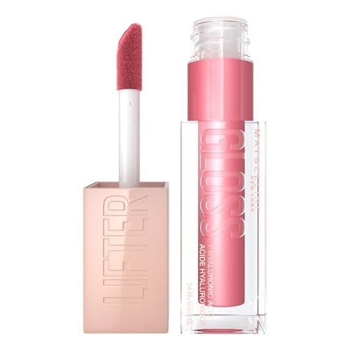 Maybelline Lifter Gloss Hydrating Lip Gloss with Hyaluronic Acid 005 Petal