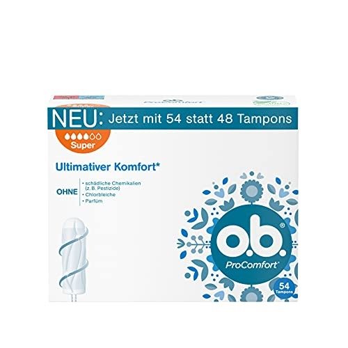 o.b. ProComfort Super Tampons (54 Pcs.)