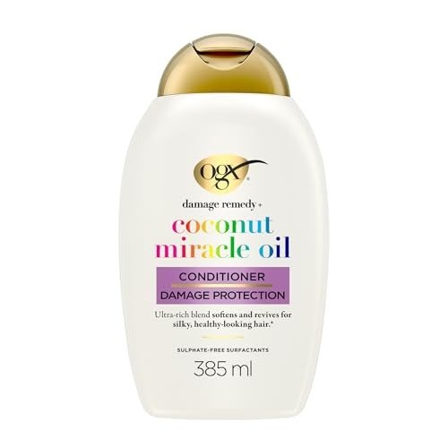 OGX Coconut Miracle Oil Conditioner for Damaged Hair, 385 ml