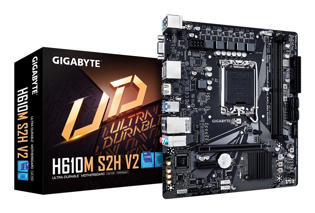Gigabyte H610M S2H V2 Motherboard Supports Inte