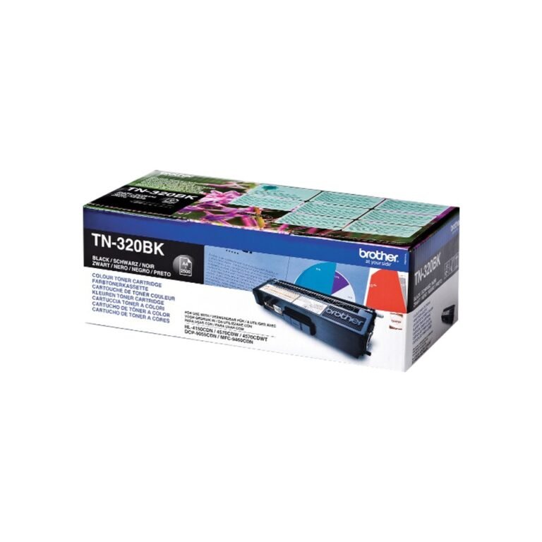 BROTHER TN320BK - black - original - toner cartridge