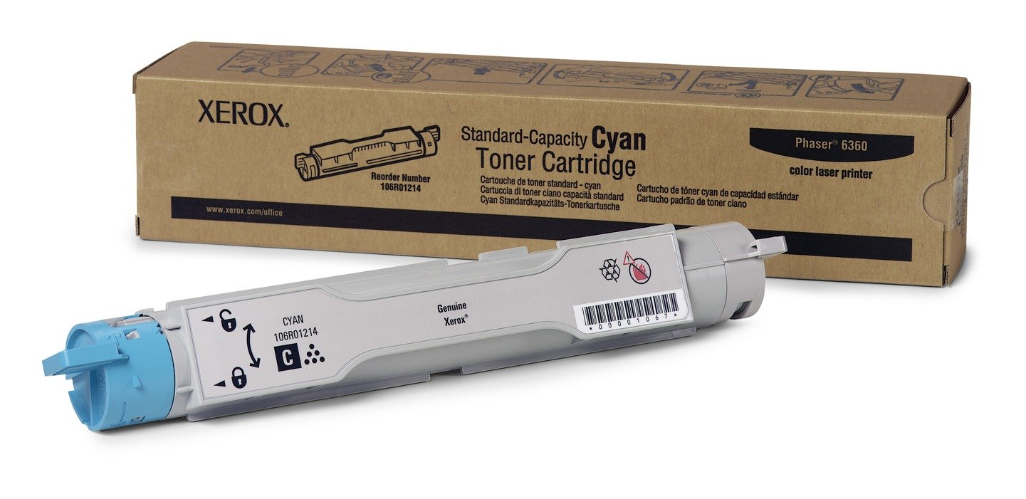 XEROX Phaser 6360 - cyan - original - toner cartridge