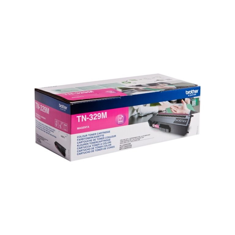 BROTHER TN329M - magenta - original - toner cartridge