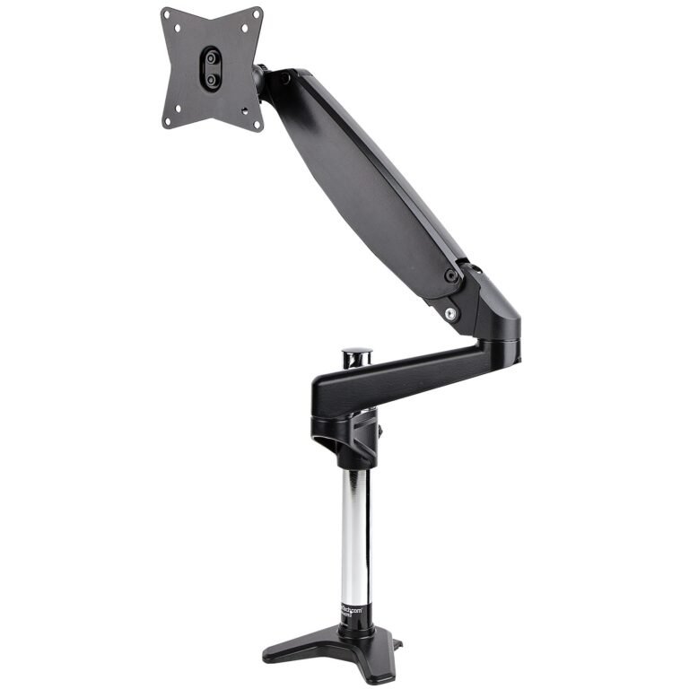 STARTECH.COM Desk Mount Monitor Arm for Single VESA Display up to 32" or 49"