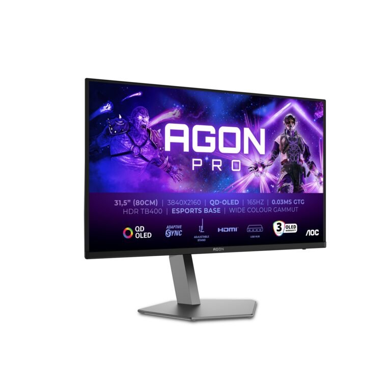 AOC AG326UD 32" QD OLED Monitor Flat Screen 8