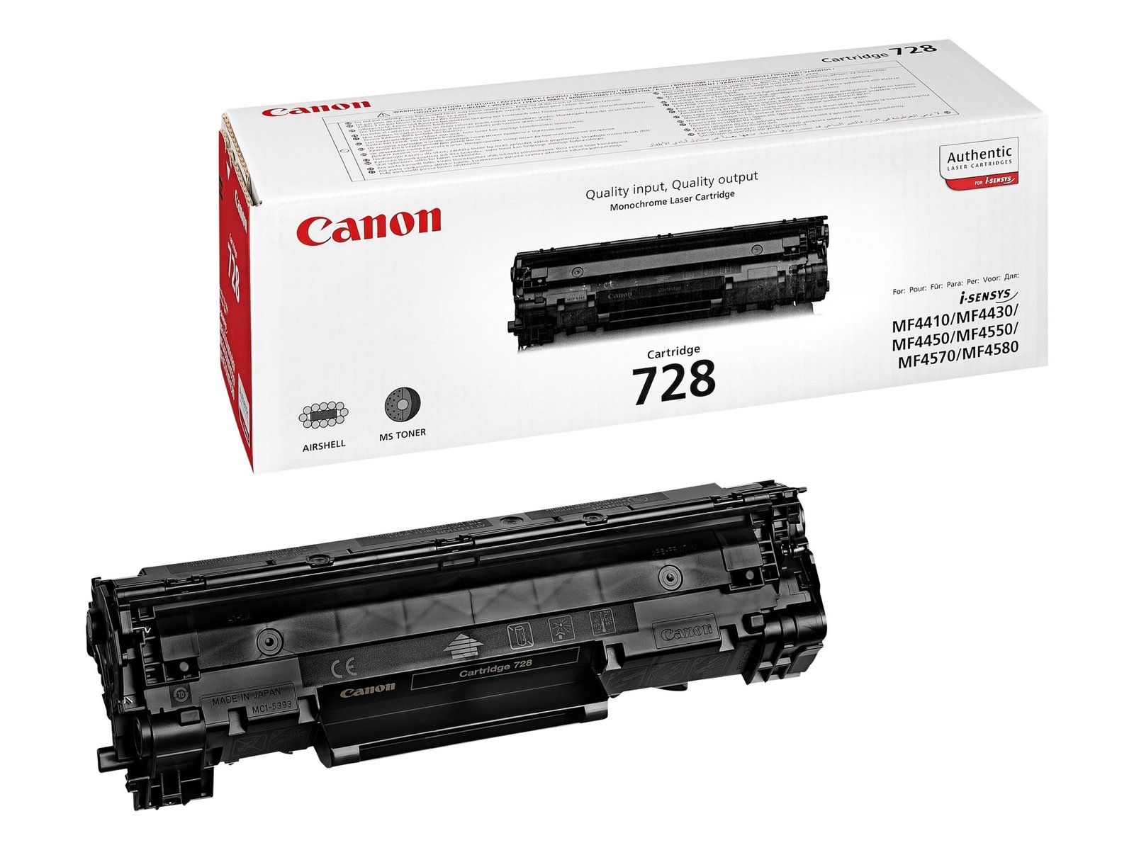 CANON CRG-728 - black - original - toner cartridge