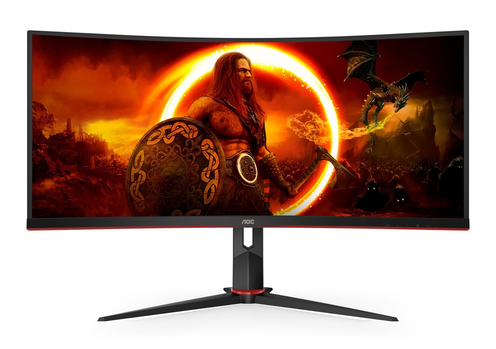 AOC G2 CU34G2XP/BK 86.4 cm (34") 3440 x 1440