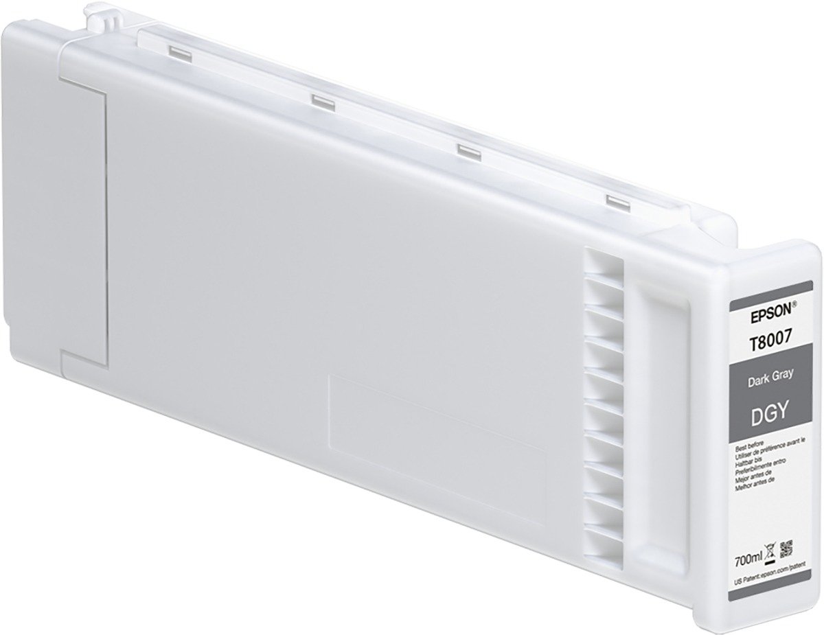 EPSON UltraChrome PRO T800700 Ink Cartridge - Dark Grey - Inkjet - 1 Pack