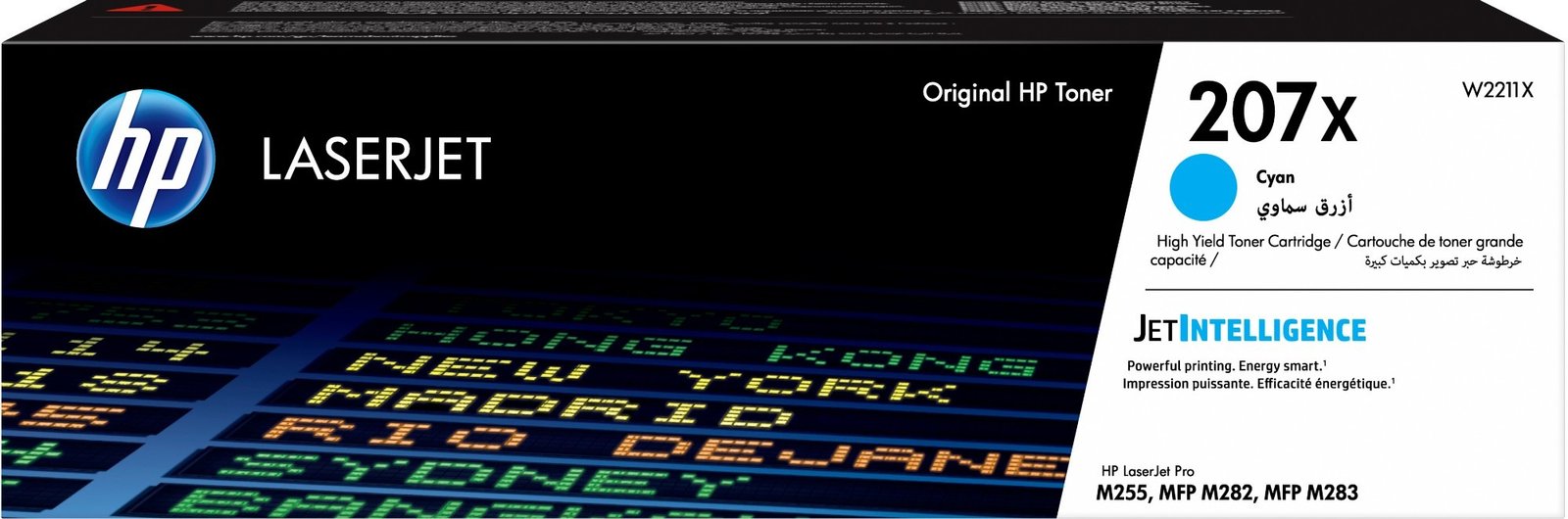 HP 207X Toner Cartridge - Cyan - Laser - High Yield