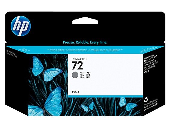 HP 72 - grey - original - DesignJet - ink cartridge