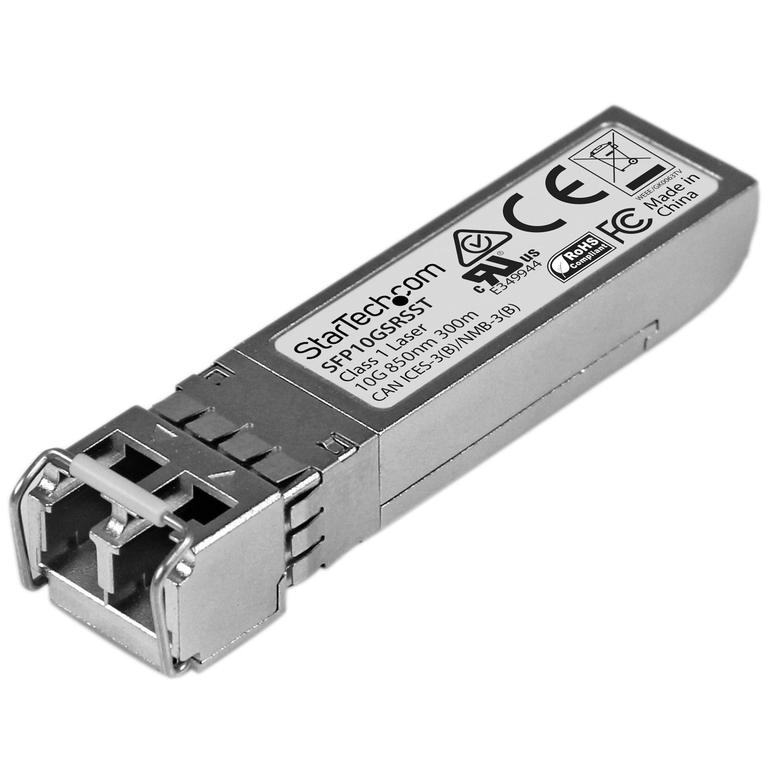 STARTECH.COM Cisco SFP-10G-SR-S Compatible SFP+ Module, 10GBASE-SR, 10GbE MMF Optic Transceiver, 10G