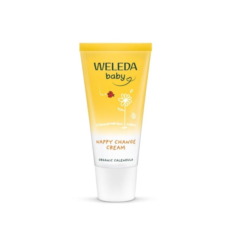 Weleda Nappy Cream with Calendula - , Barrier Cream for Baby, Lanolin, Dermatologically Tested, Gentle Protection, 100% Certified Natural, 75 ml