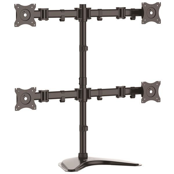 STARTECH.COM Quad Monitor Stand - Articulating - Supports Monitors 13" to 27"