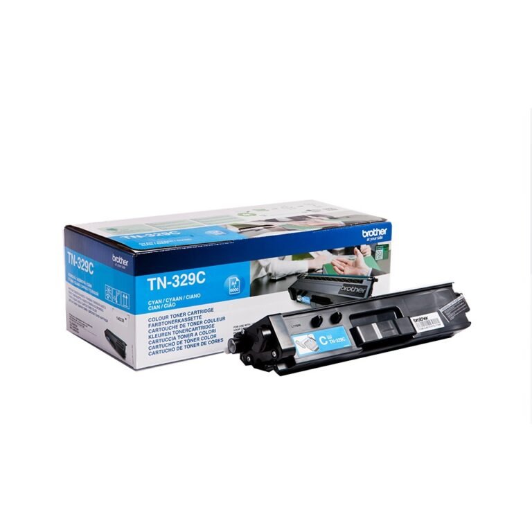 BROTHER TN329C - cyan - original - toner cartridge
