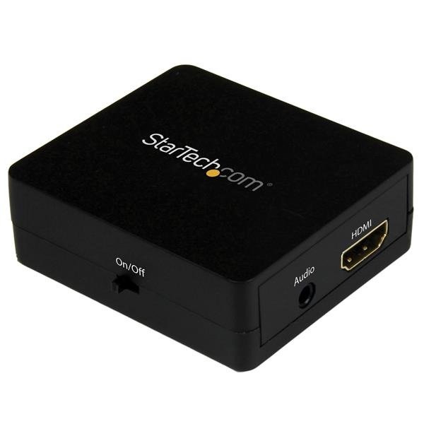 STARTECH.COM HDMI Audio Extractor - HDMI to 3.5mm Audio Converter - 2.1 Stereo Audio - 1080p