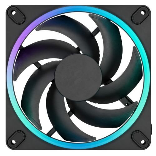 Fractal Design Momentum 14 ARGB 14cm PWM Case Fan, 20 LEDs, FDB Bearing, 350-1800RPM, 8-pin Connector, Black