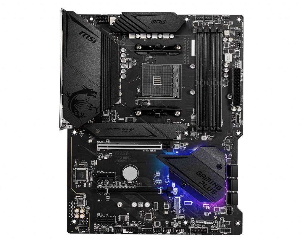 MSI MPG B550 GAMING PLUS - motherboard - ATX - Socket AM4 - AMD B550