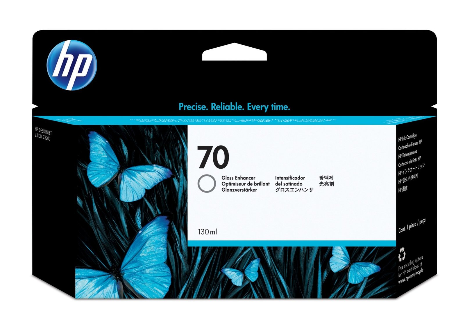 HP 70 - gloss enhancer - original - DesignJet - ink cartridge