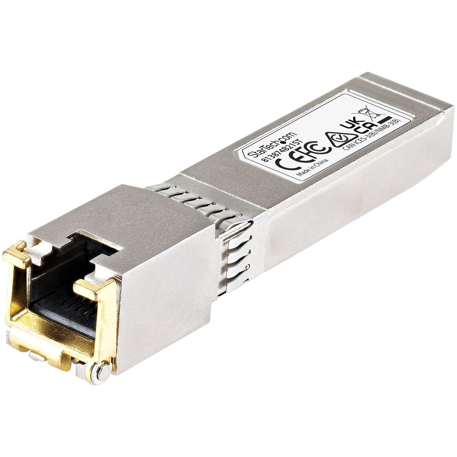 STARTECH.COM HPE 813874-B21 Compatible SFP+ Module, 10GBASE-T, SFP to RJ45 Cat6/Cat5e, 10GE Gigabit