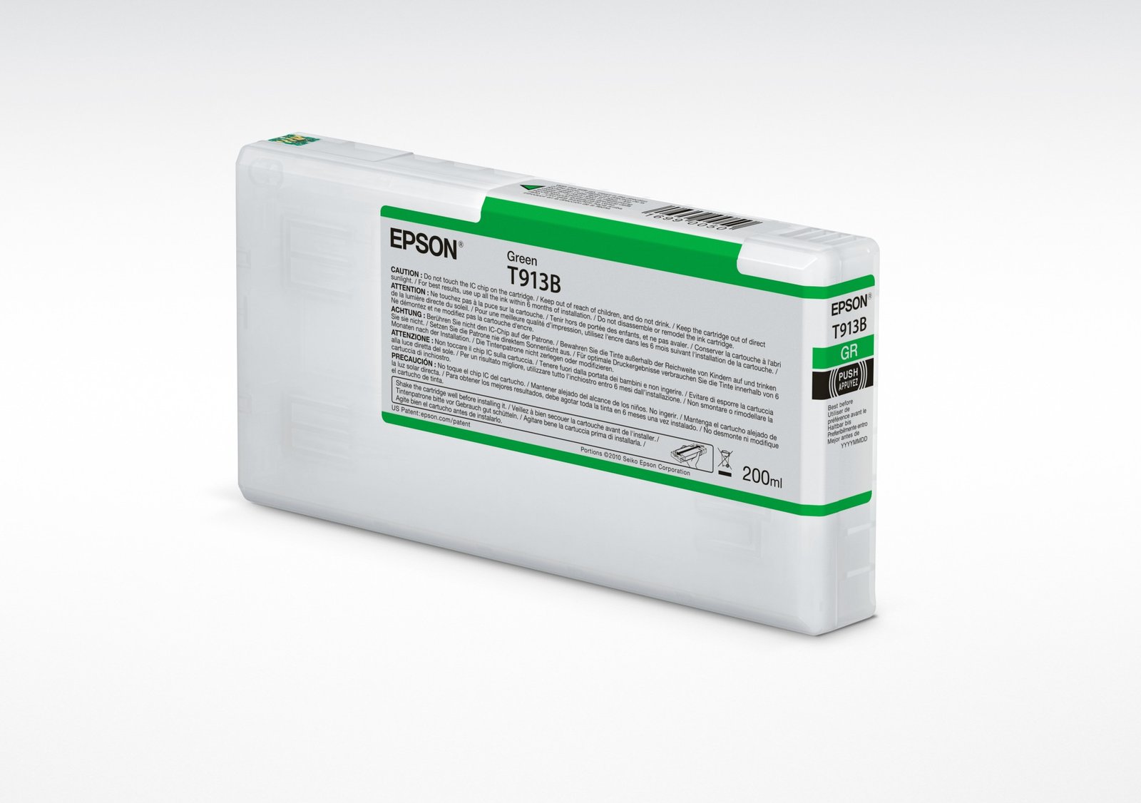 EPSON T913B - green - original - ink cartridge