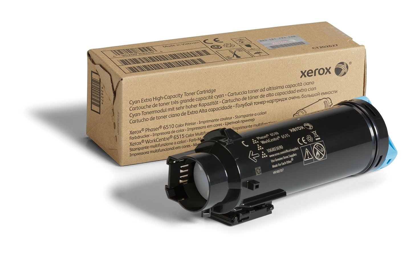 XEROX WorkCentre 6515 - Extra High Capacity - cyan - original - toner cartridge