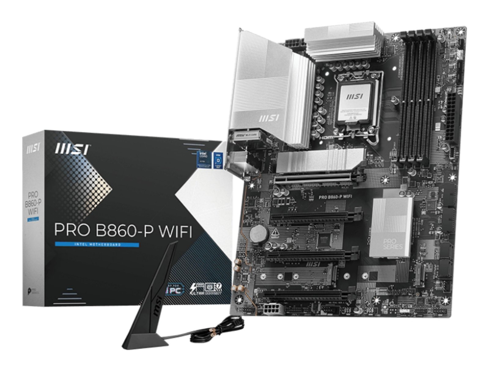 MSI MB Sc LGA1851 PRO B860-P WIFI Intel B860