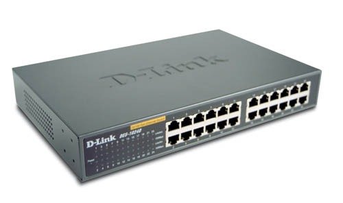 D-LINK Express EtherNetwork DES-1024D 24 Ports Ethernet Switch - 24 x Fast Ethernet Network