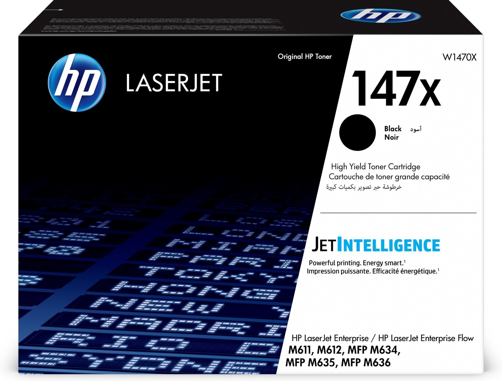 HP 147X Laserjet Toner Cartridge High Yield Black W1470X