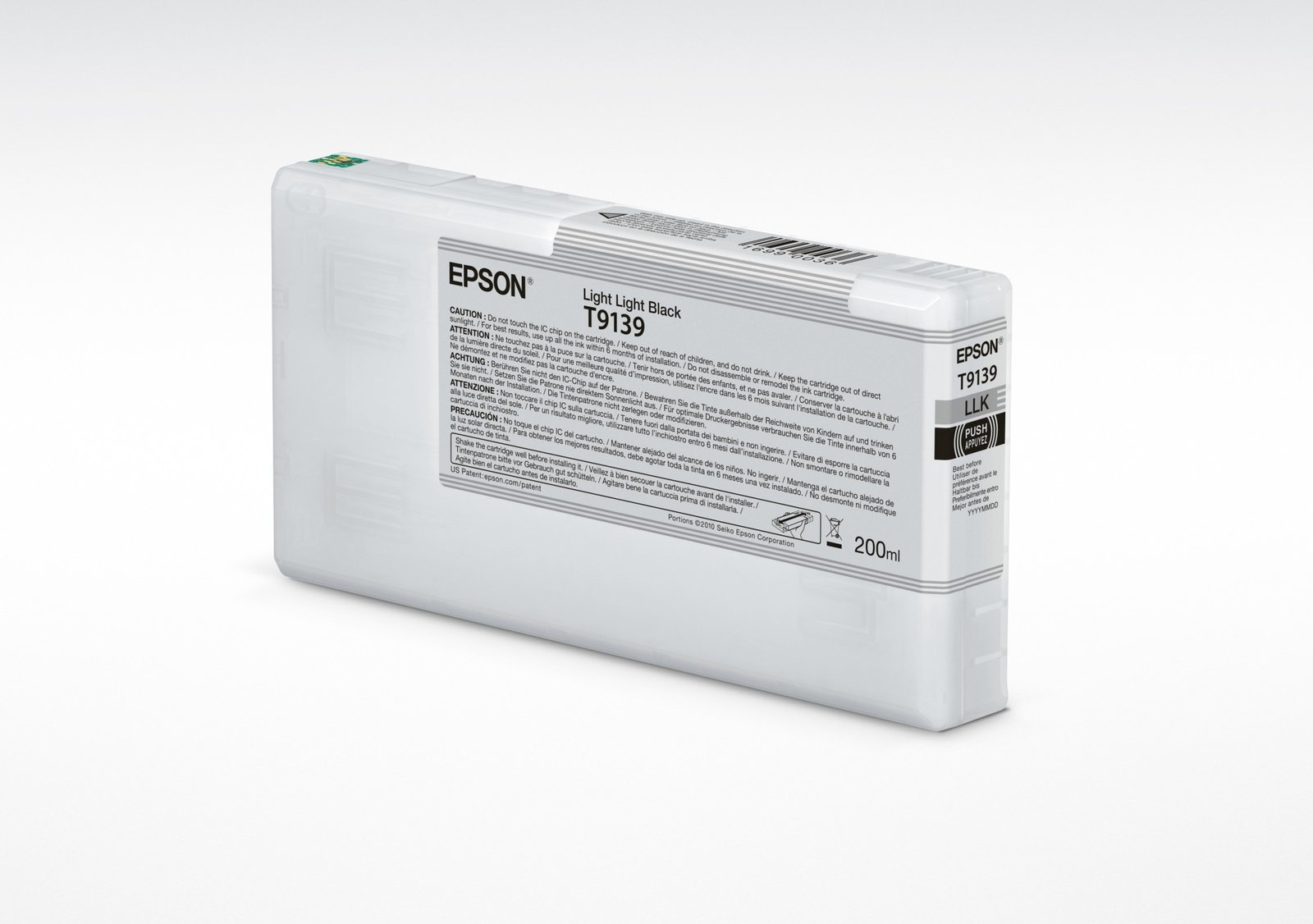 EPSON T9139 - light light black - original - ink cartridge