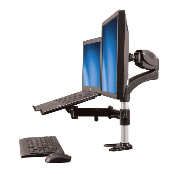 STARTECH.COM Laptop Monitor Stand - Computer Monitor Stand - Full Motion Articulating
