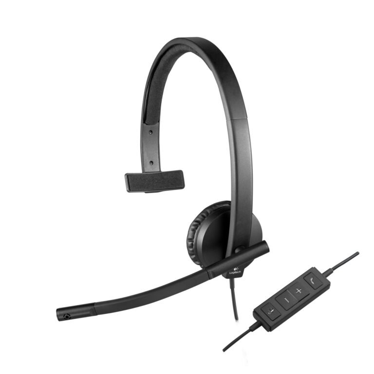LOGITECH USB Headset H570e - headset